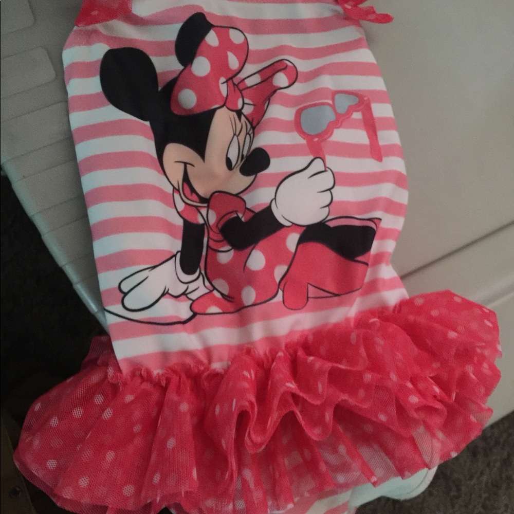 Minnie Mouse swim suit